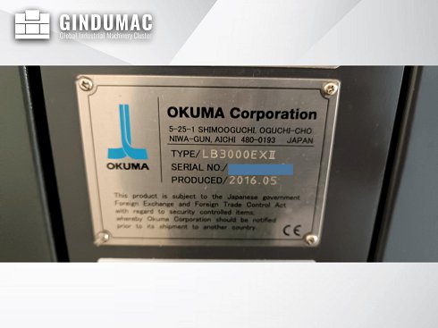 Torno Okuma LB3000 EX II