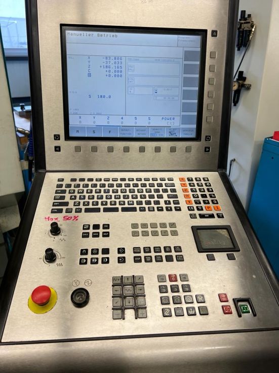 5-axis CNC machine (VMC) DECKEL MAHO - DMU 50 eVolution MACH-ID 8549 Make: DECKEL MAHO Type: DMU 50