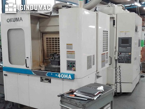 Centro de mecanizado horizontal OKUMA MX 40HA