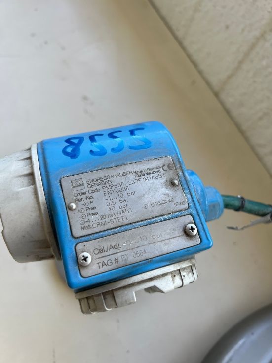 Transmisor de presion endress hauser cerabar atex dn25 de segunda mano