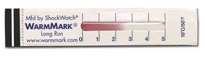 paqete de 100 Etiqueta Temperatura 10ºC 10ºWarmMark