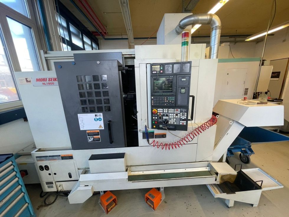 CNC Lathe with y-axis MORI SEIKI - NL 1500 SY MACH-ID 8587 Make: MORI SEIKI Type: NL 1500 SY Control