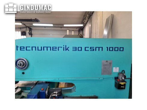 Tecnología italiana Tecnumeric 30 C.S.M. 1000 Punzonadora