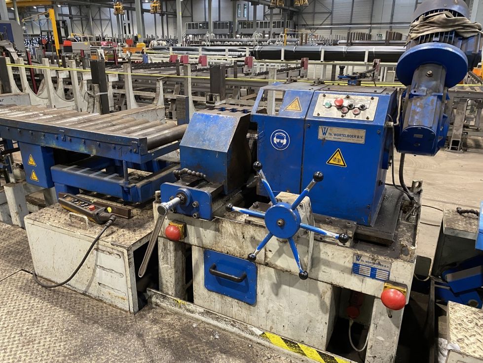 Tube bending machine WORTELBOER HOLLAND - PBM-16 MACH-ID 8588 Make: WORTELBOER HOLLAND Type: PBM-16