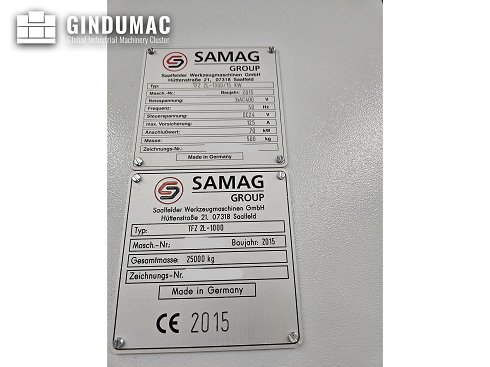 Taladradora SAMAG TFZ 2L-1000
