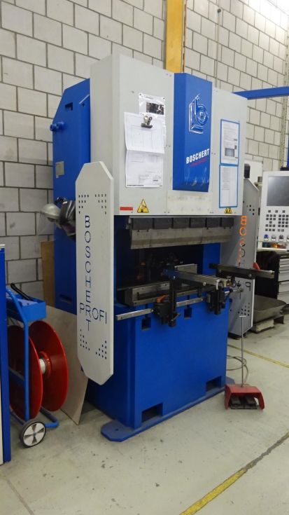 Pressbrake BOSCHERT - Profi 28 / 1000 CNC MACH-ID 8603 Make: BOSCHERT Type: Profi 28 / 1000 CNC Cont