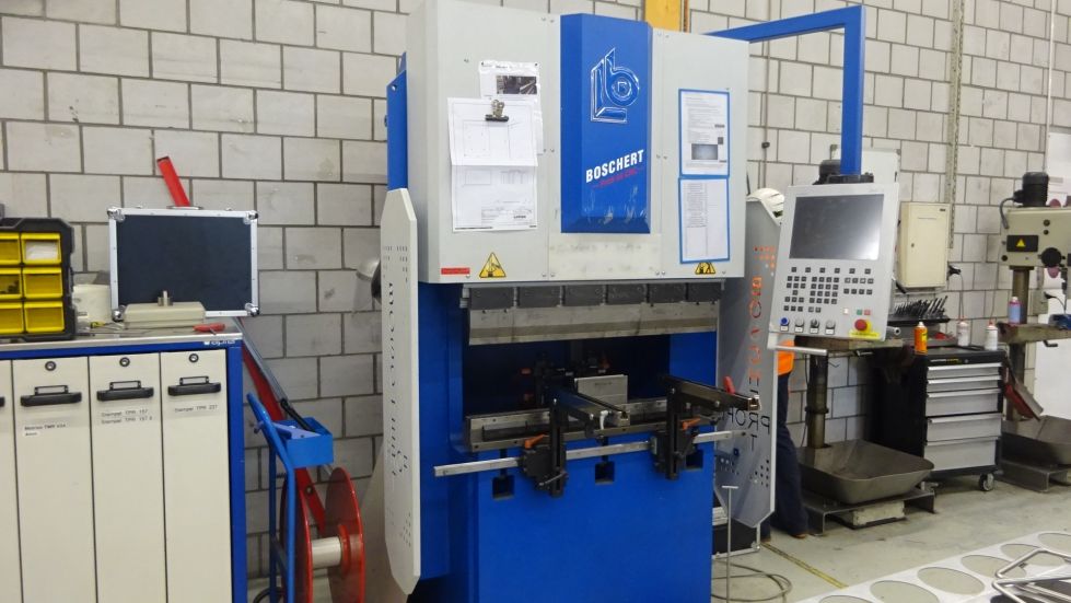 Pressbrake BOSCHERT - Profi 28 / 1000 CNC MACH-ID 8603 Make: BOSCHERT Type: Profi 28 / 1000 CNC Cont