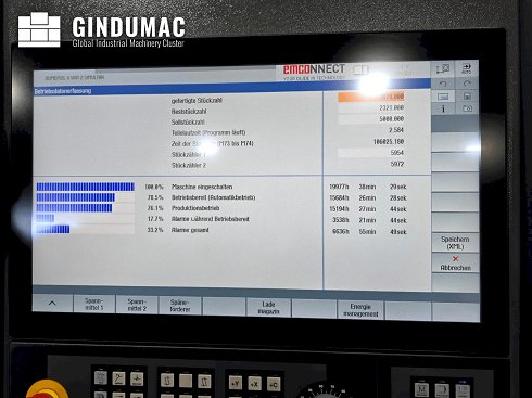 Centro de torneado y fresado CNC EMCO HYPERTURN 65-1300 DUOTURN