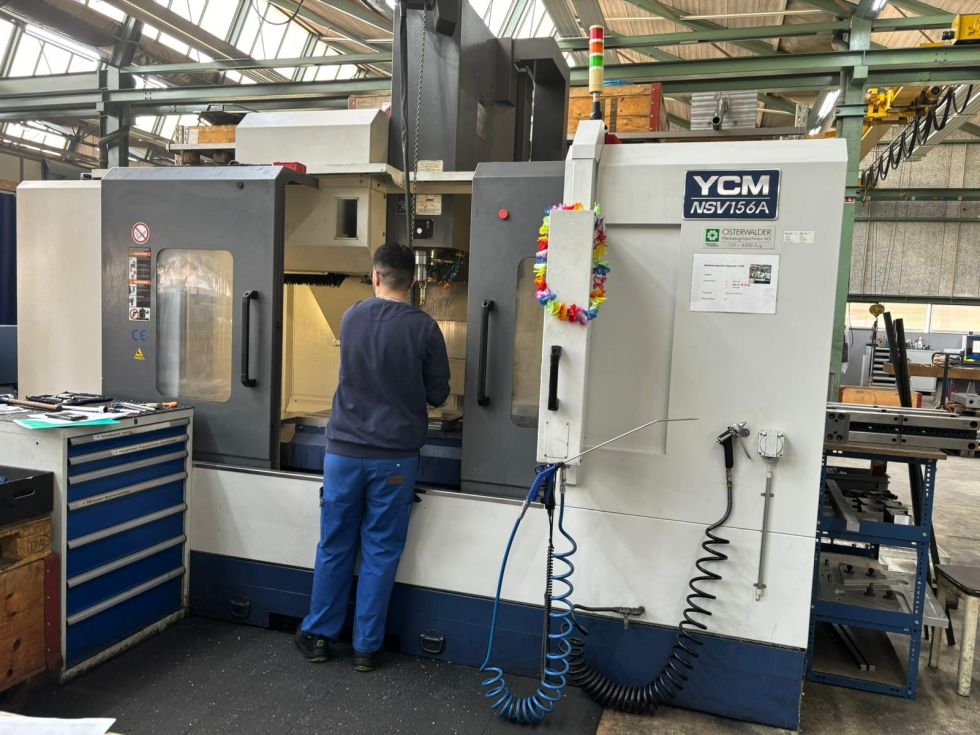 3-axis CNC machine (VMC) YCM - NSV 156 A