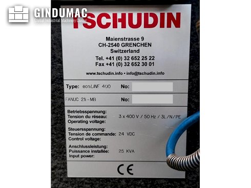 Rectificadora sin centros TSCHUDIN ecoLINE 400