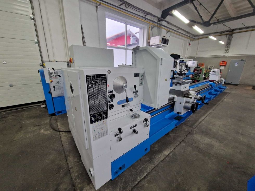 Lathe POREBA - TPK 90 A1 / 12 Universal lathe 930 x 12.000 mm MACH-ID 8611 Make: POREBA Type: TPK 90