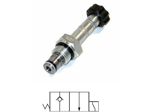 Electroválvula para plataformas elevadoras