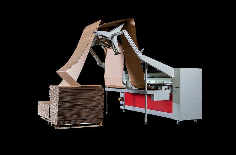 INTELPACK Máquinas para fabricar cajas de cartón a la medida