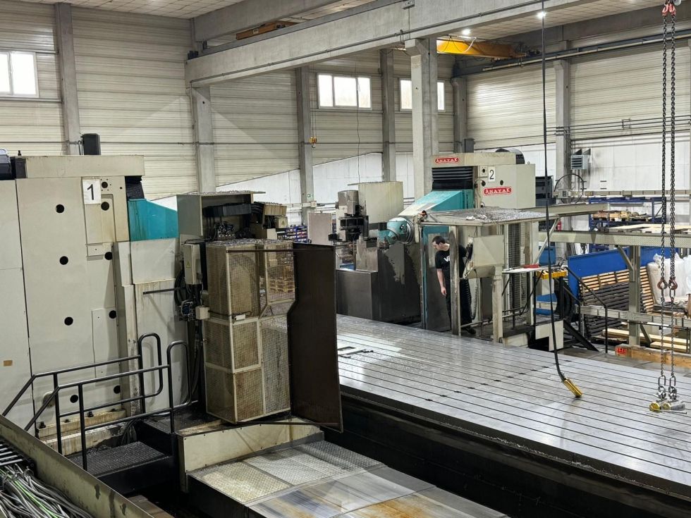 Bed type milling machine ANAYAK - HVM 11000 DUO