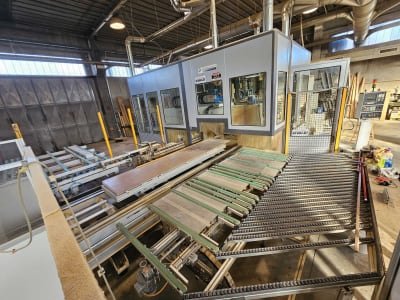 Centro de mecanizado CNC (madera) WORKING PROCESS LOGOS IWC 3500