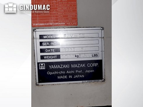 Centro de mecanizado vertical MAZAK FJV-25 (1998)