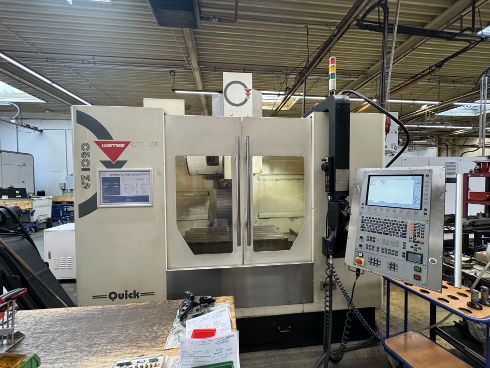 3-axis CNC machine (VMC) Wemas - VZ 1020 Quick