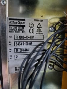 ATLAS COPCO PF4000-C-HW Controlador para Nutrunners eléctricos ( 8 pcs)