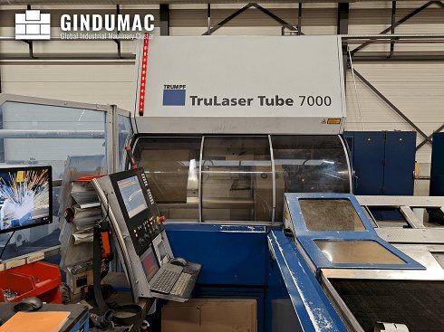 Máquina de corte por láser de tubos usada TRUMPF TruLaser Tube 7000 (2010) en venta | GINDUMAC.COM