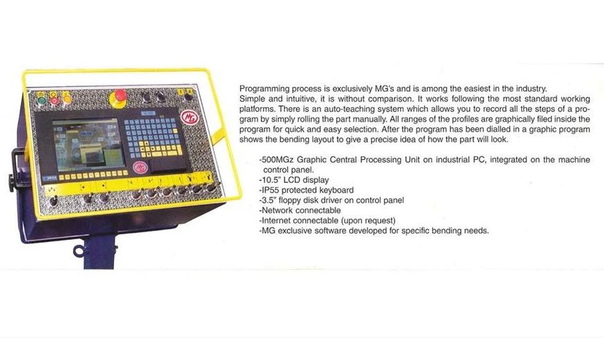 Profile bending machine MG - AR 140