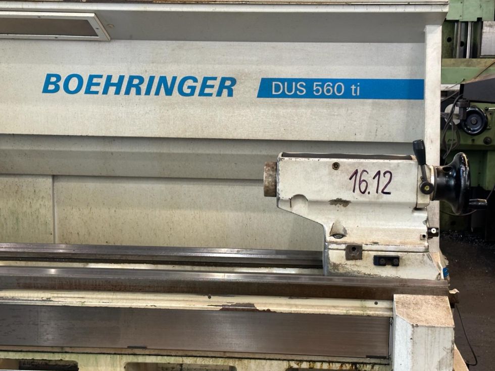 Teach-in lathe VDF BOEHRINGER - DUS 560 Ti