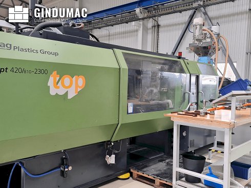 Máquinas de inyección usadas DEMAG Concept 420/810-2300 (2006) en venta | GINDUMAC.COM