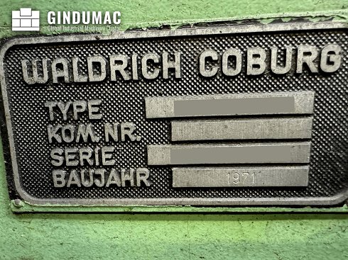 Rectificadora usada WALDRICH Coburg 30-15 S 3030 (1971) en venta | GINDUMAC.COM