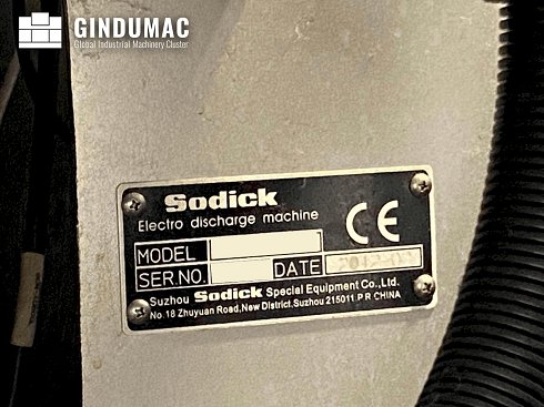 Usado Máquina de erosión SODICK AQ 600L (2012) para la venta | GINDUMAC.COM