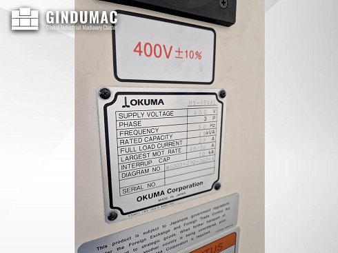 Centro de mecanizado vertical usado Okuma MX-45 VAE (1996) en venta | GINDUMAC.COM