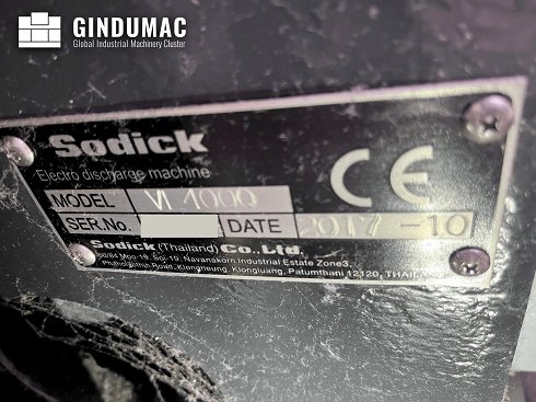 Máquinas de erosión usadas SODICK VL 400Q (2017) en venta | GINDUMAC.COM