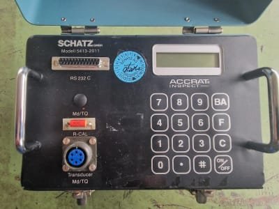 Instrumento de prueba & medición (móvil) SCHATZ 5413-2011-RS 232 C