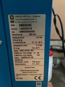 Accesorio para compresores OMEGA AMD 25 / AC