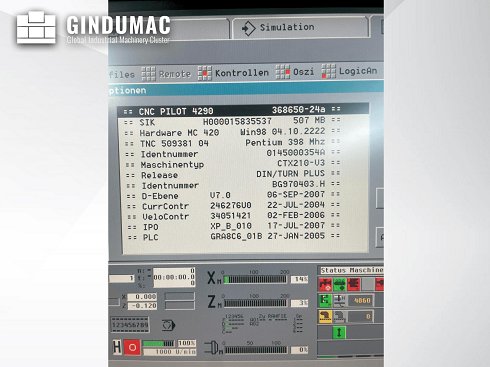 Punzonadora de torreta usada (2006) en venta | GINDUMAC.COM