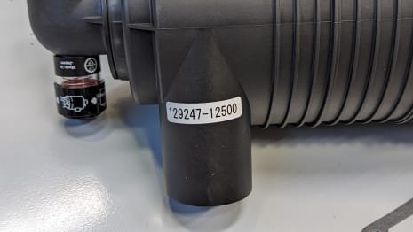 Air filter with connection hose intake (x5)