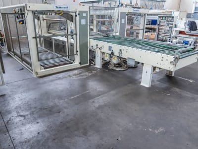TOMASSINI RAPID 130/S L=3200 SX Panel Stacking and Offloading