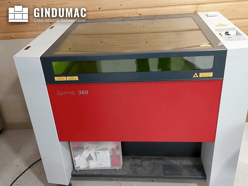 Used Máquina de corte por láser Trotec Speedy 360 flexx - 2017 - for sale | gindumac.com