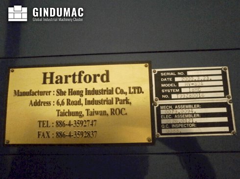 Centro de mecanizado vertical usado HARTFORD HV-80A - 2000 - venta | gindumac.com