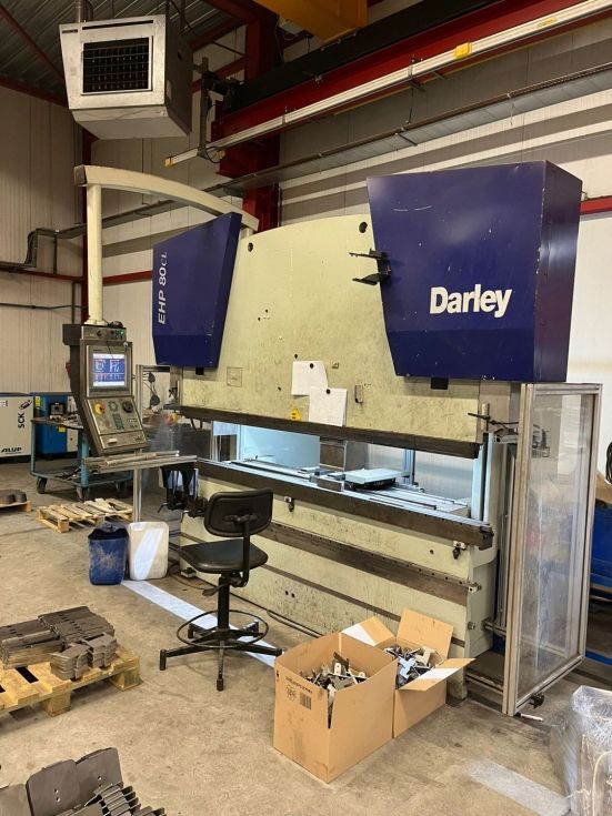 Pressbrake DARLEY - EHP-LS 80/25 MACH-ID 8711 Make: DARLEY Type: EHP-LS 80/25 Control: Delem DA-66W