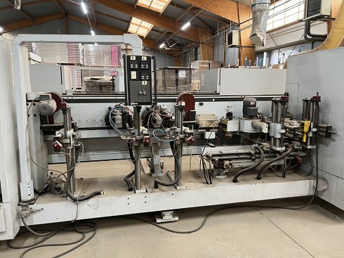 HOMAG double tenoner and sorting line (quality control) - C2893.4