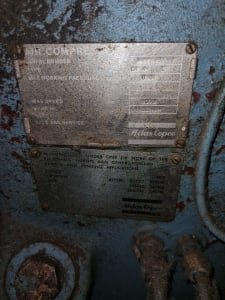Compresor de pistón ATLAS COPCO
