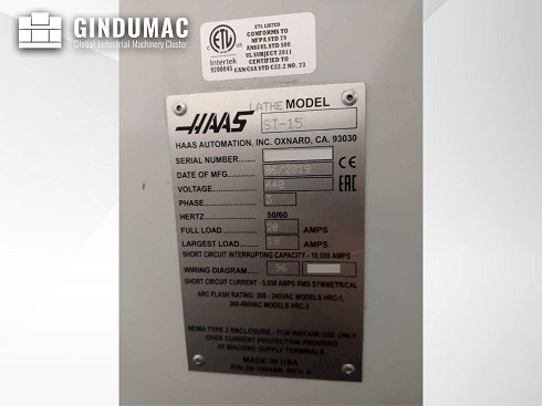 Torno usado HAAS ST-15 - 2019 - venta | gindumac.com