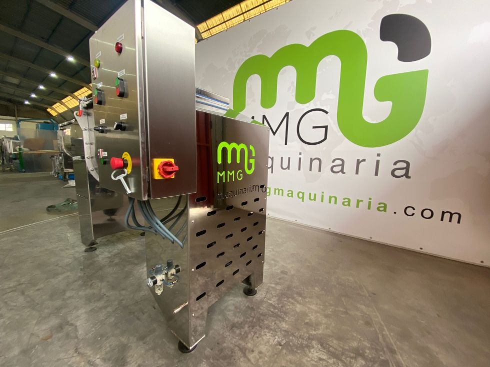 Mezcladora horizontal de bandas 500l a/inox nueva