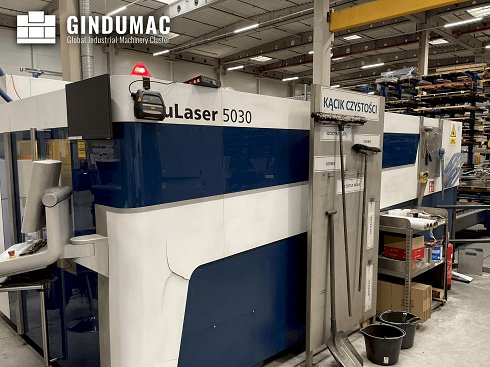 &#x27a4; TRUMPF TruLaser 5030 (L56) usada - 2015 - Cortadora láser