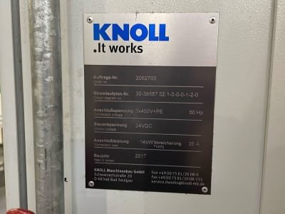 Otro equipo de taller KNOLL KF400/1700