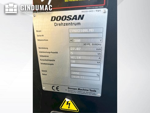 Doosan Lynx 2100LMB - 2020 - Torno usado Venta | gindumac.com