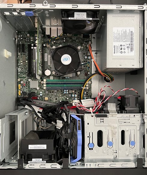 Servidor Torre Lenovo ThinkServer TS150 con Intel Xeon E3-1225 v6, 16Gb de RAM y 1Tb HDD