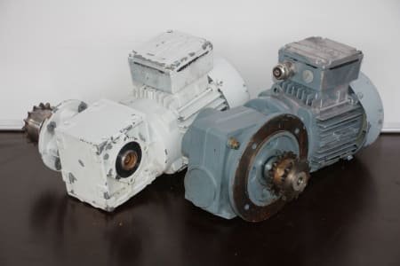 SEW EURODRIVE SF37 DT71D4/TH Gear motor, 2 pcs