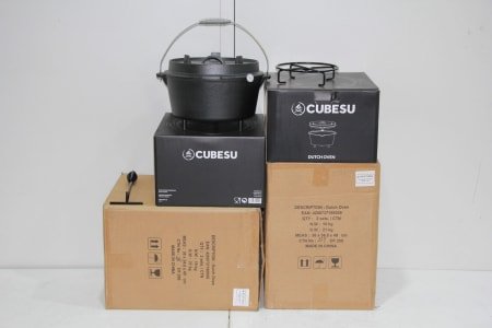 CUBESU 4260737190009 Dutch oven, 4 pcs