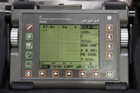 GE USM 35 XS Lemo electronic inspection device