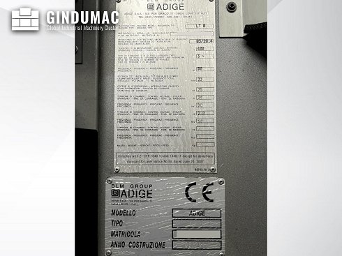 ADIGE LT8 - 2014 - Máquina de corte por láser usada en venta | gindumac.com